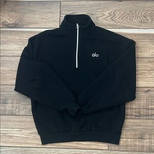 ALO Yoga Accolade 1/4 Zip-Up Sweater